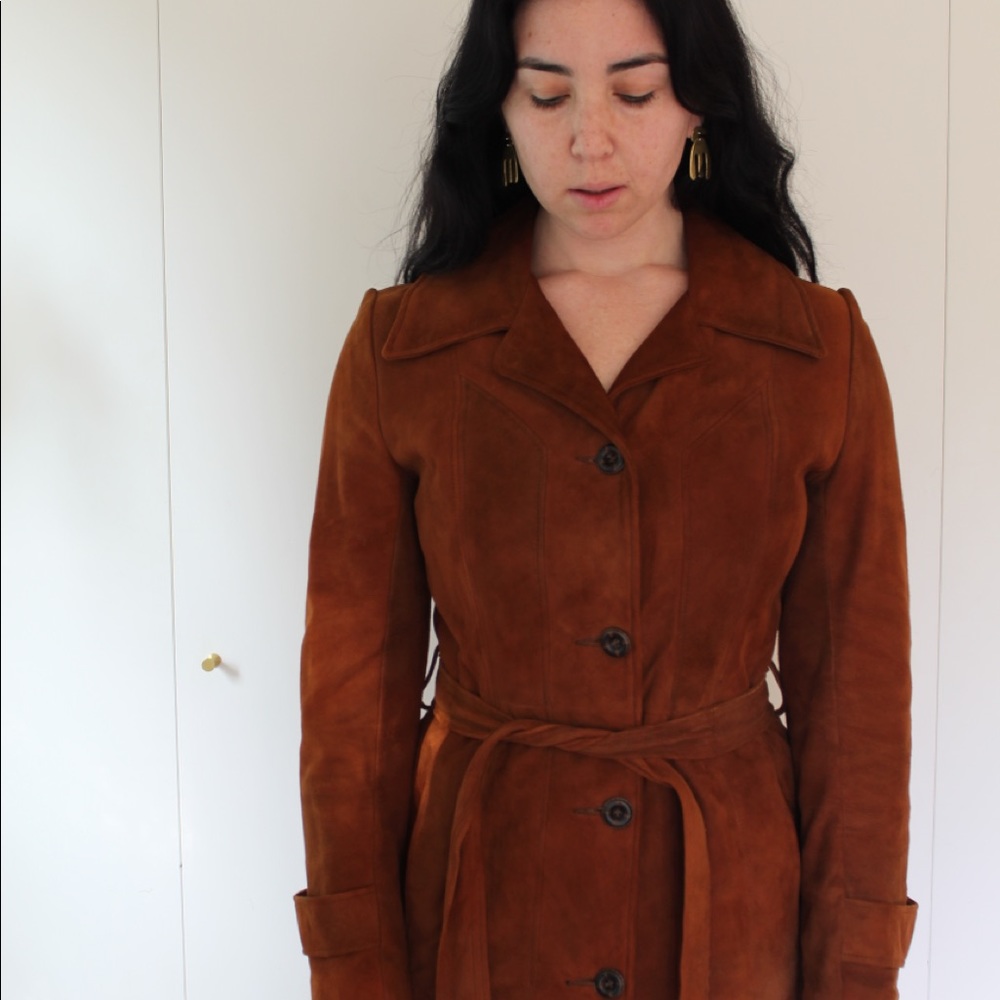 Gorgeous 70’s Wilson Cinnamon Suede Coat